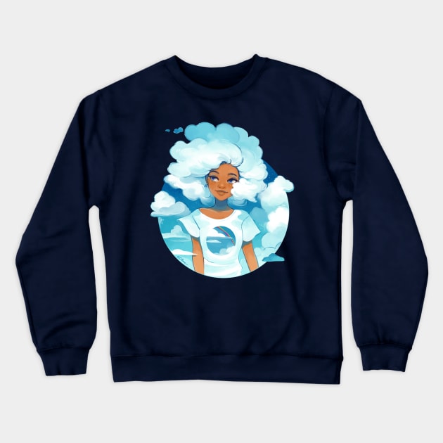 Adrift Crewneck Sweatshirt by GDBee